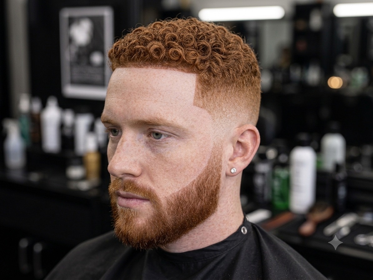 Textured crop fade